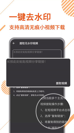 视频解析去水印极速版截图1