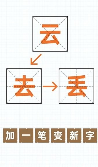 加一笔变新字免费版截图3